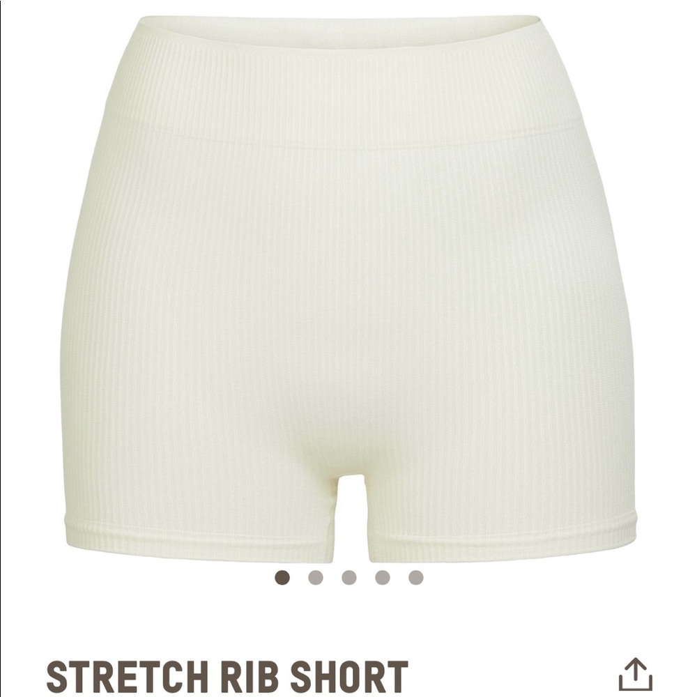SKIMS stretch rib shorts